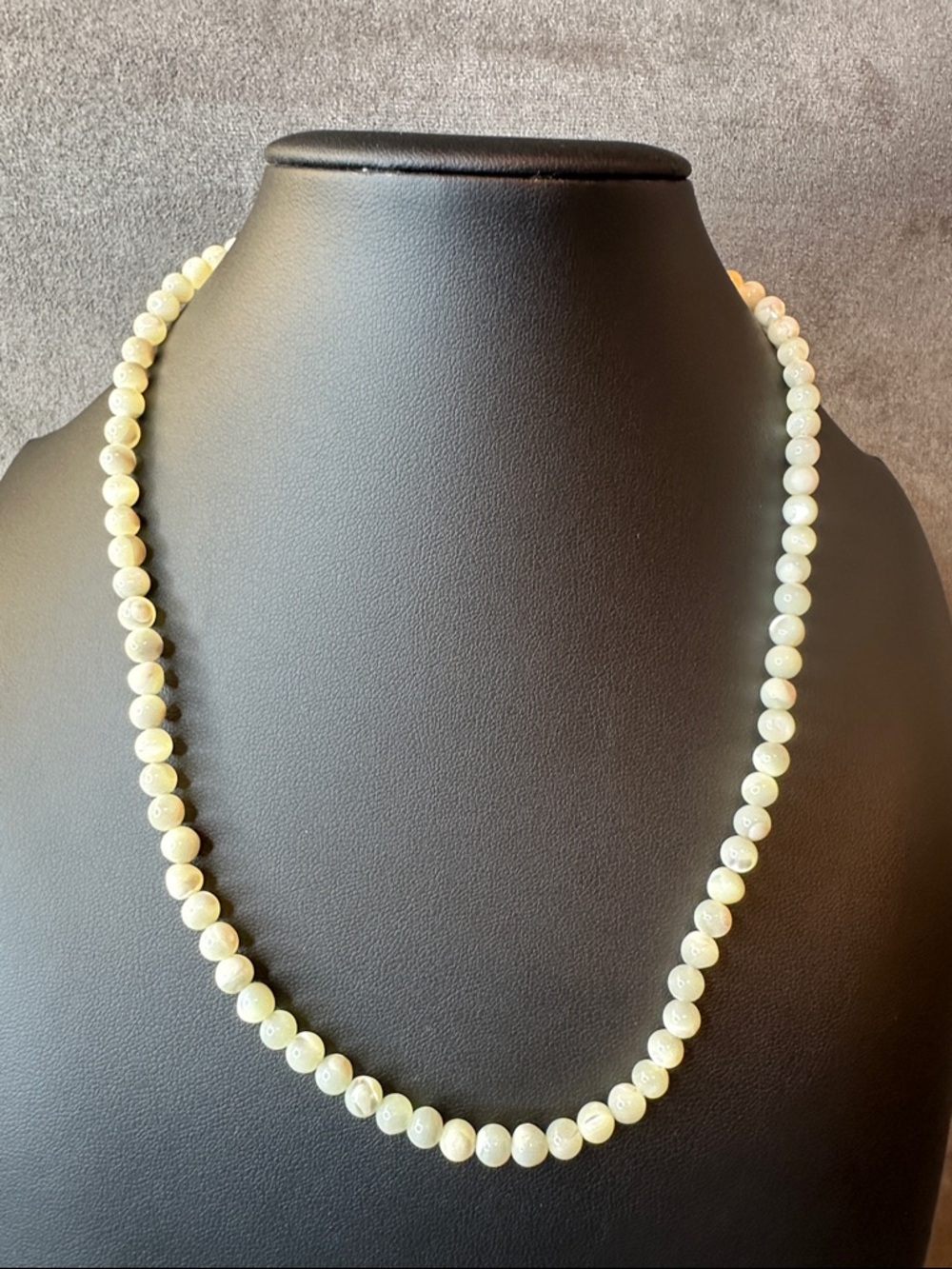Mother of Pearl Beaded Necklace - Women Jewelry